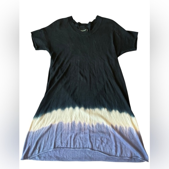 Zadig & Voltaire Becky Ombre Dress Sz S Silk/Cotton - Picture 1 of 4